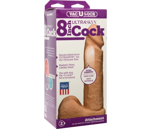 Realistic ULTRASKYN Dildo - 8 / 20 cm