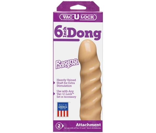 CodeBlack - Raging Hard Dildo - 6 / 15 cm