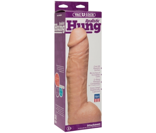 Realistic Hung - Realistic ULTRASKYN Dildo - 13 / 32 cm