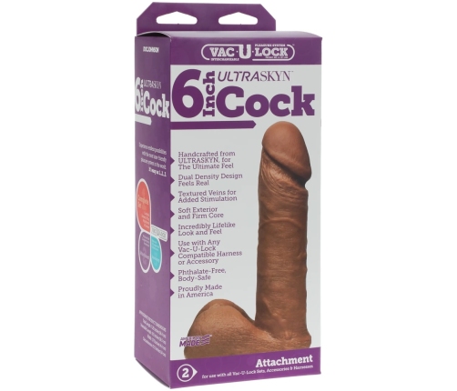UR3 Cock - 6 / 16 cm - Brown