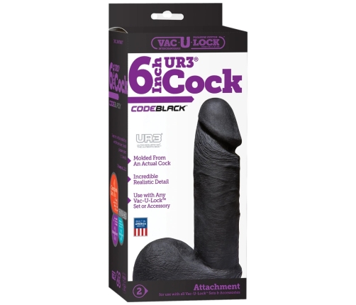 CodeBlack - ULTRASKYN Dildo - 6 / 15 cm