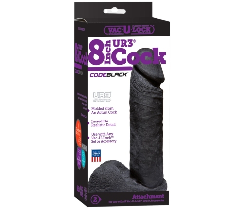 CodeBlack - ULTRASKYN Dildo - 8 / 20 cm