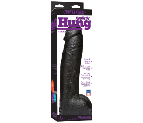 CodeBlack - Realistic Dildo - 12 / 30 cm