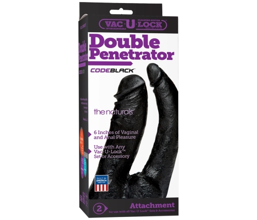 Code Black - Double Dildo