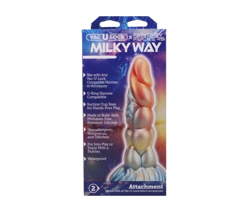 Fantasy Fuckers Via Lactea Multicolor Silicone Intimate Machine 20 cm