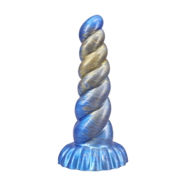 Fantasy Fuckers Outer Rim Silicone Intimate Device Blue-Gold Large Fantasy Fuckers Outer Rim Silicone Intimate Device Blue-Gold Large