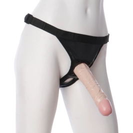 Classic Dildo with Ultra Harness - 8 / 20 cm - Vanilla