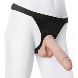 Realistic Cock + Ultra Harness - 8 / 20 cm