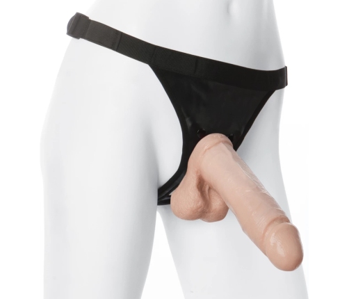 Realistic Cock + Ultra Harness - 8 / 20 cm