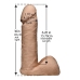 ULTRASKYN Harness and Dildo - 7 / 18 cm