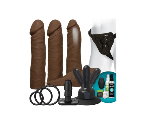 Vibrating Dual Density ULTRASKYN Toys Set + Remote Control