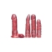 Vibrating Crystal Jellies Set + Remote Control - 2 Pieces