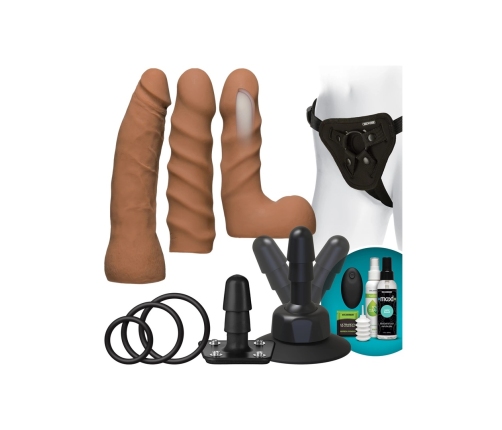 Vibrating Dual Density ULTRASKYN Toys Set + Remote Control