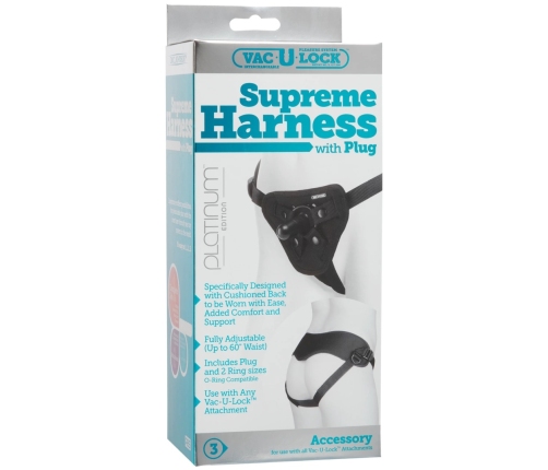 Platinum Supreme Harness with Plug