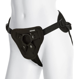 Platinum Corset Harness with Plug