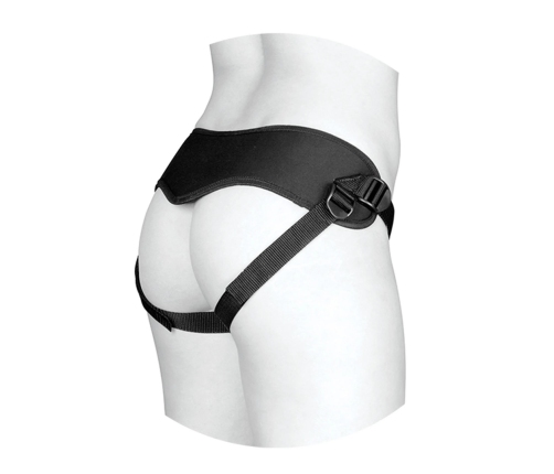 Supreme Harness with Vibrating Plug and Remote Control - 2 Pieces