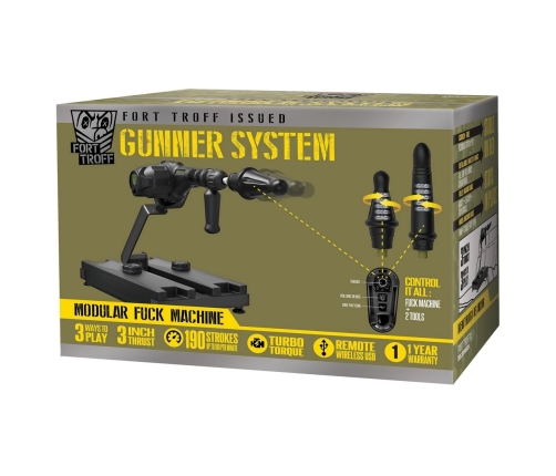 Gunner System - 3-in-1 Modular Fuck Machine