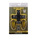 Doc Johnson Tactical Hogtie System Black - Silicone & Steel Restraint Set