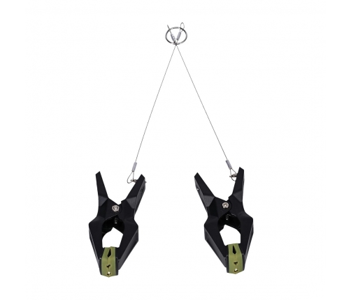 Hardwire Hangers Black/Green Advanced Silicone Grip System