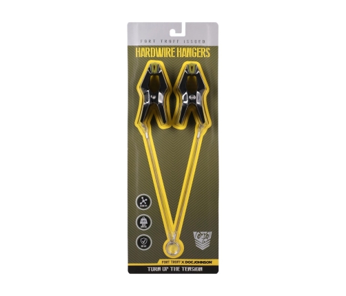 Hardwire Hangers Black/Green Advanced Silicone Grip System