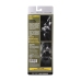 Doc Johnson Max Comfort Gag Black - Flexible Silicone Jaw Support