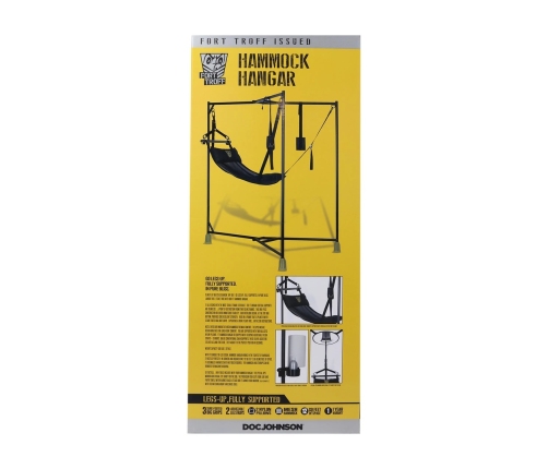 Fetish Tentation Hammock Hangar Adjustable Sling with Mesh Seat