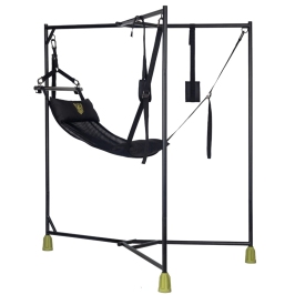 Fetish Tentation Hammock Hangar Adjustable Sling with Mesh Seat