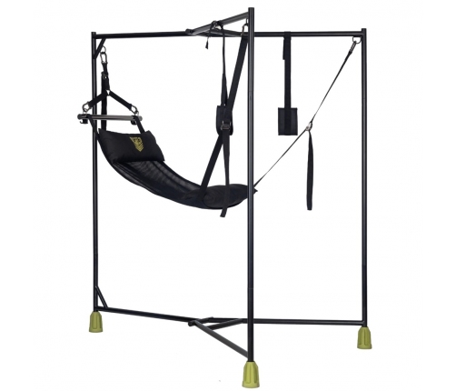 Fetish Tentation Hammock Hangar Adjustable Sling with Mesh Seat