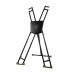 XR Brands Tactical Cross Adjustable Steel Restraint System Black/Green