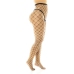 Mapele Fence Net Pantyhose Queen Size Black