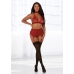 Fishnet and Lace 4 Piece Set - One Size