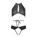 Marley - Peekaboo and Panty - L/XL - Black