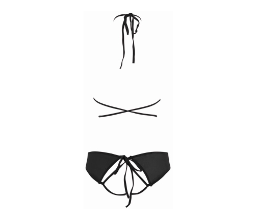 Marley - Peekaboo and Panty - S/M - Black
