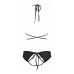 Marley - Peekaboo and Panty - S/M - Black