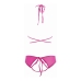 Marley - Peekaboo and Panty - L/XL - Hot Pink