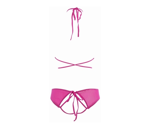 Marley - Peekaboo and Panty - S/M - Hot Pink