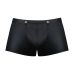 Male Power Snap Off Short L Black - Matte Trunk with Snap System