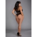 Stretch Mesh and Stretch Galloon Lace Bustier - 1X
