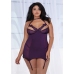 Microfiber and Mesh Garter Slip - Plus Size