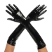 Cruella High Gloss Adjustable Vinyl Gloves L/XL Black Finish