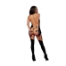 Fetish Garterslip and Restraints Diamond - One Size - Black