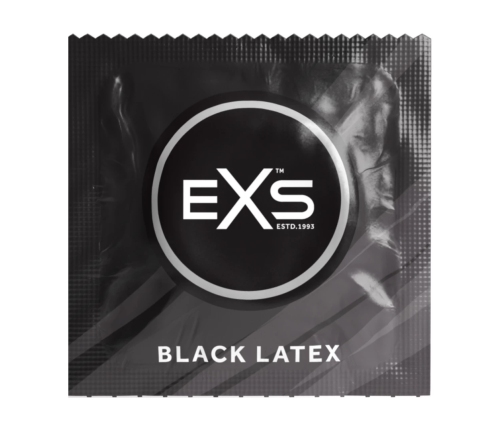 EXS Black Latex - Condoms - 12 Pieces
