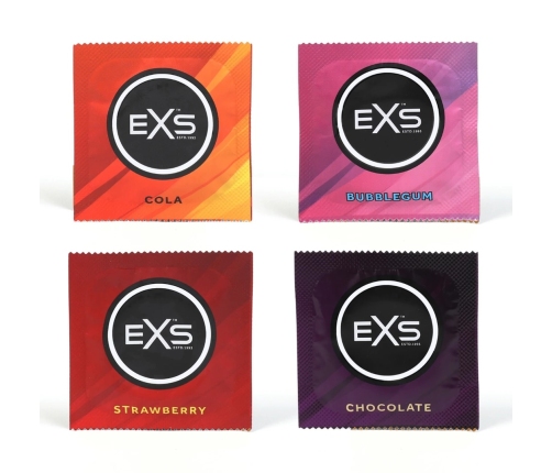 EXS Mixed Flavored - Condoms - 12 Pieces
