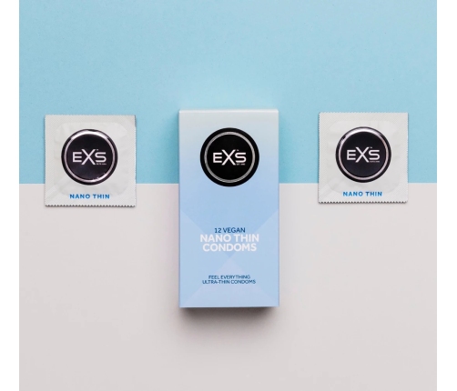 EXS Nano Thin - Condoms - 12 Pieces