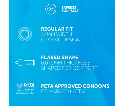 EXS Regular - Condoms - 12 Pieces