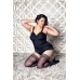 Beth Ann - Thigh High - D - Black