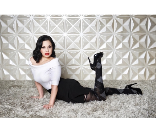 Kimmie - Thigh High - A - Black