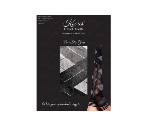 Kimmie - Thigh High - C - Black