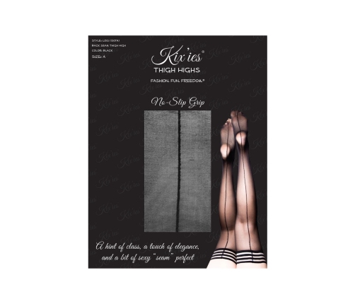 Lois - Thigh High - A - Black