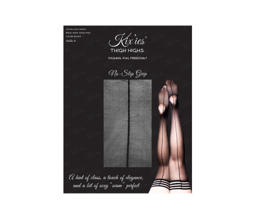 Lois - Thigh High - B - Black